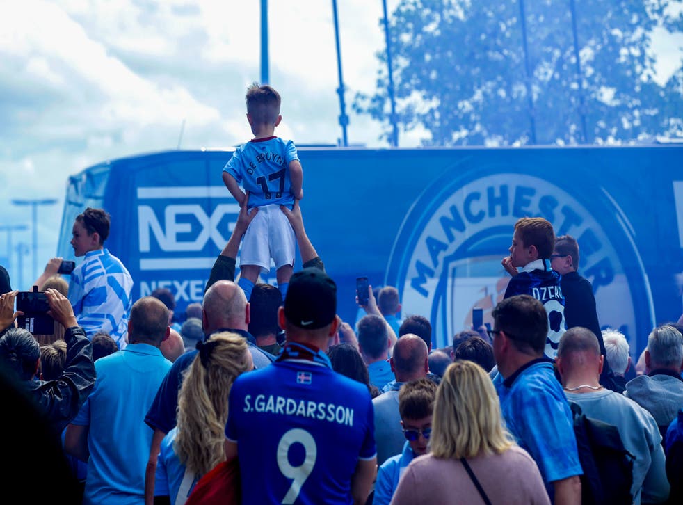 Manchester City fans will be treated to an open-top bus parade (Ian Hodgson/PA)