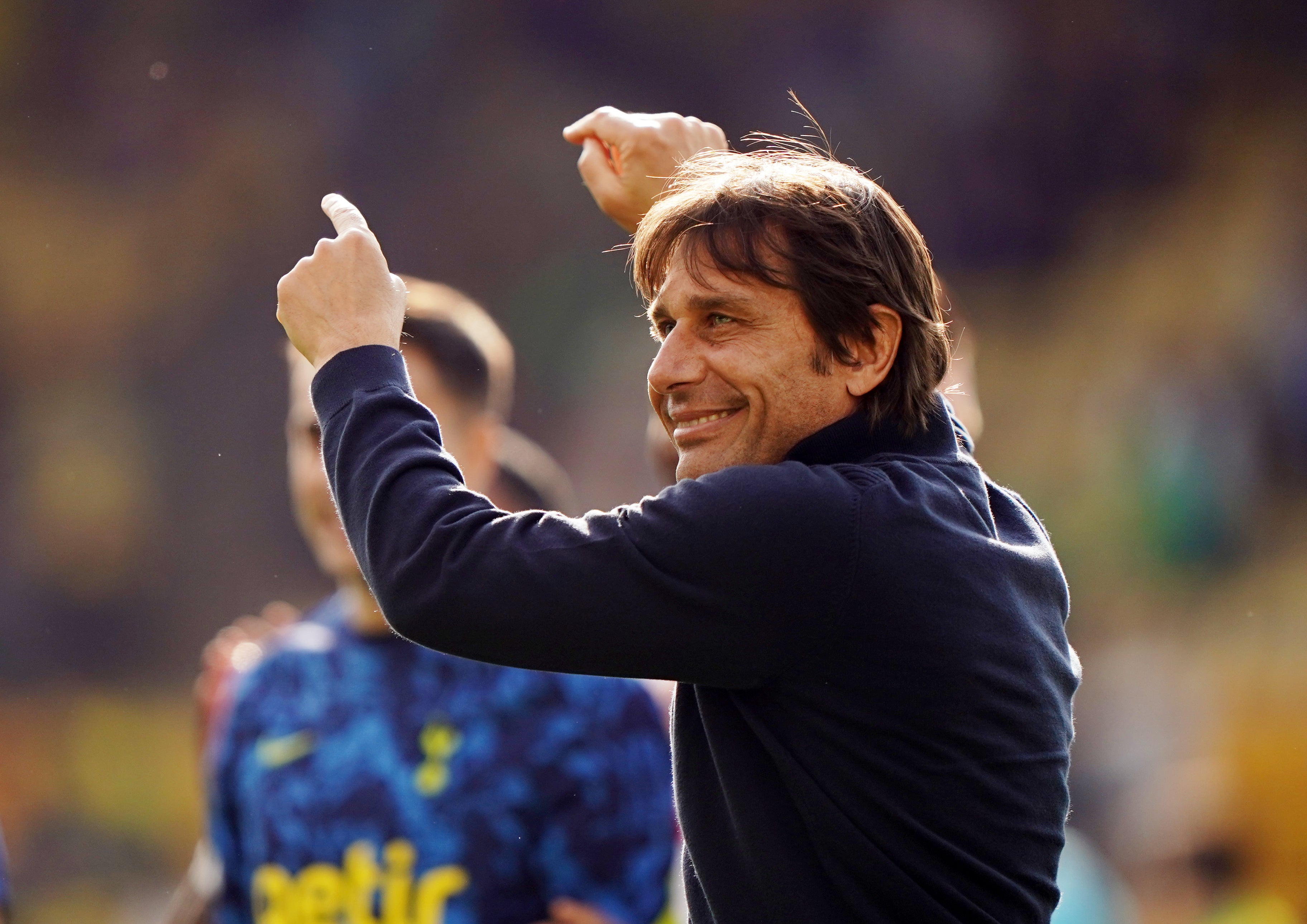 Tottenham Hotspur manager Antonio Conte is under contract until the summer of 2023 (Joe Giddens/PA)