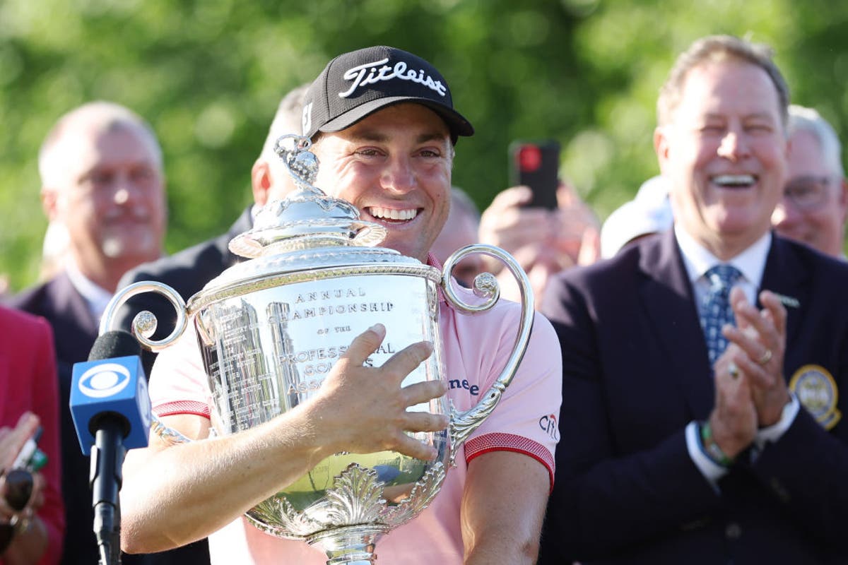 PGA Championship 2022 LIVE: Leaderboard & reaction as Justin Thomas beats Will Zalatoris in playoff - The Independent