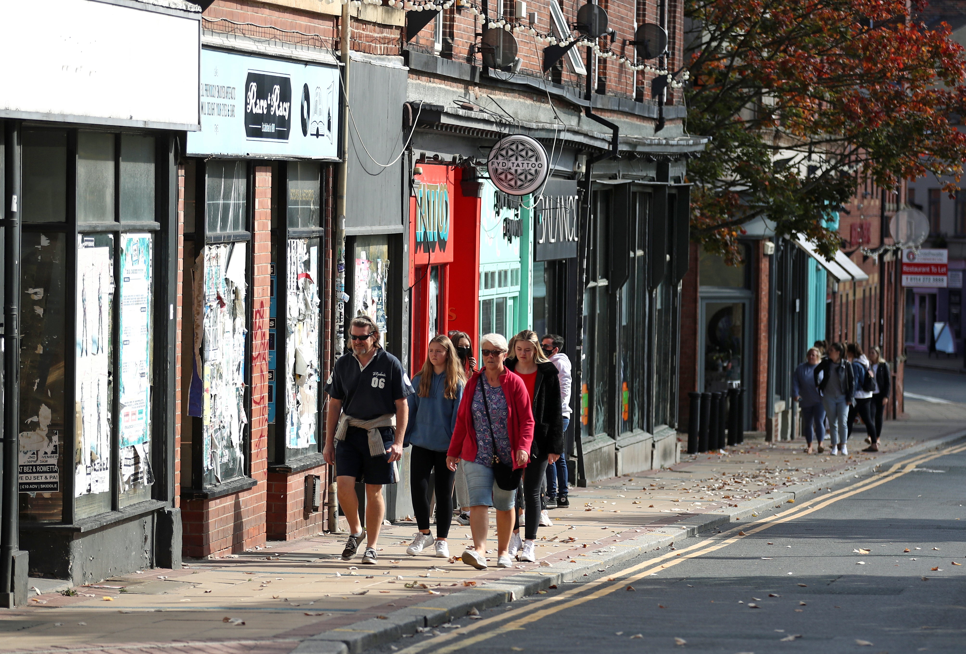 The changing face of the high street.(Tim Goode/PA)