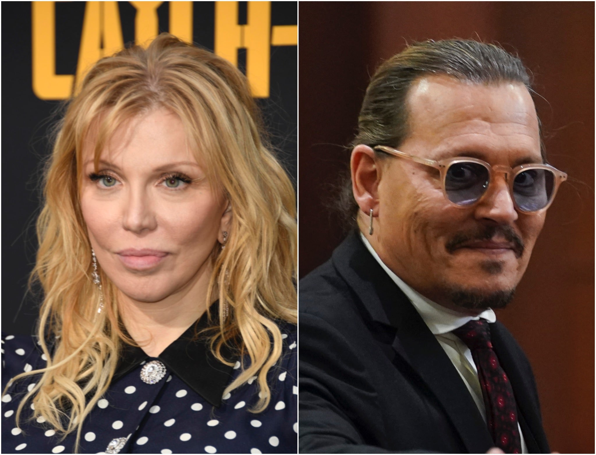 Courtney Love says Johnny Depp saved her life