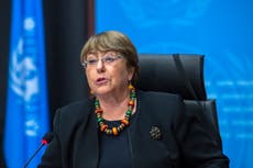 Xinjiang in focus as UN rights chief arrives for China visit