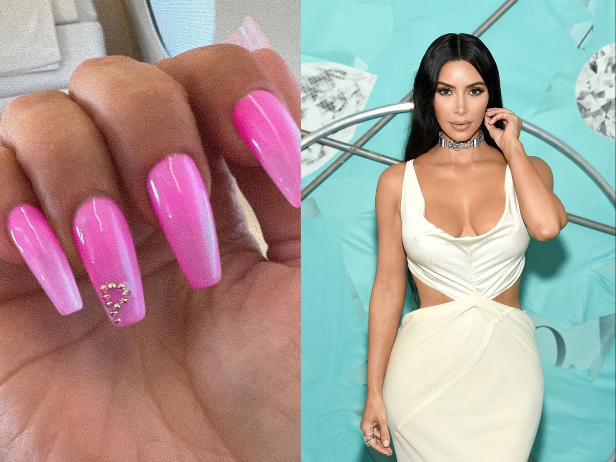 Kim Kardashian appears to honour boyfriend Pete Davidson with new nail art  | The Independent