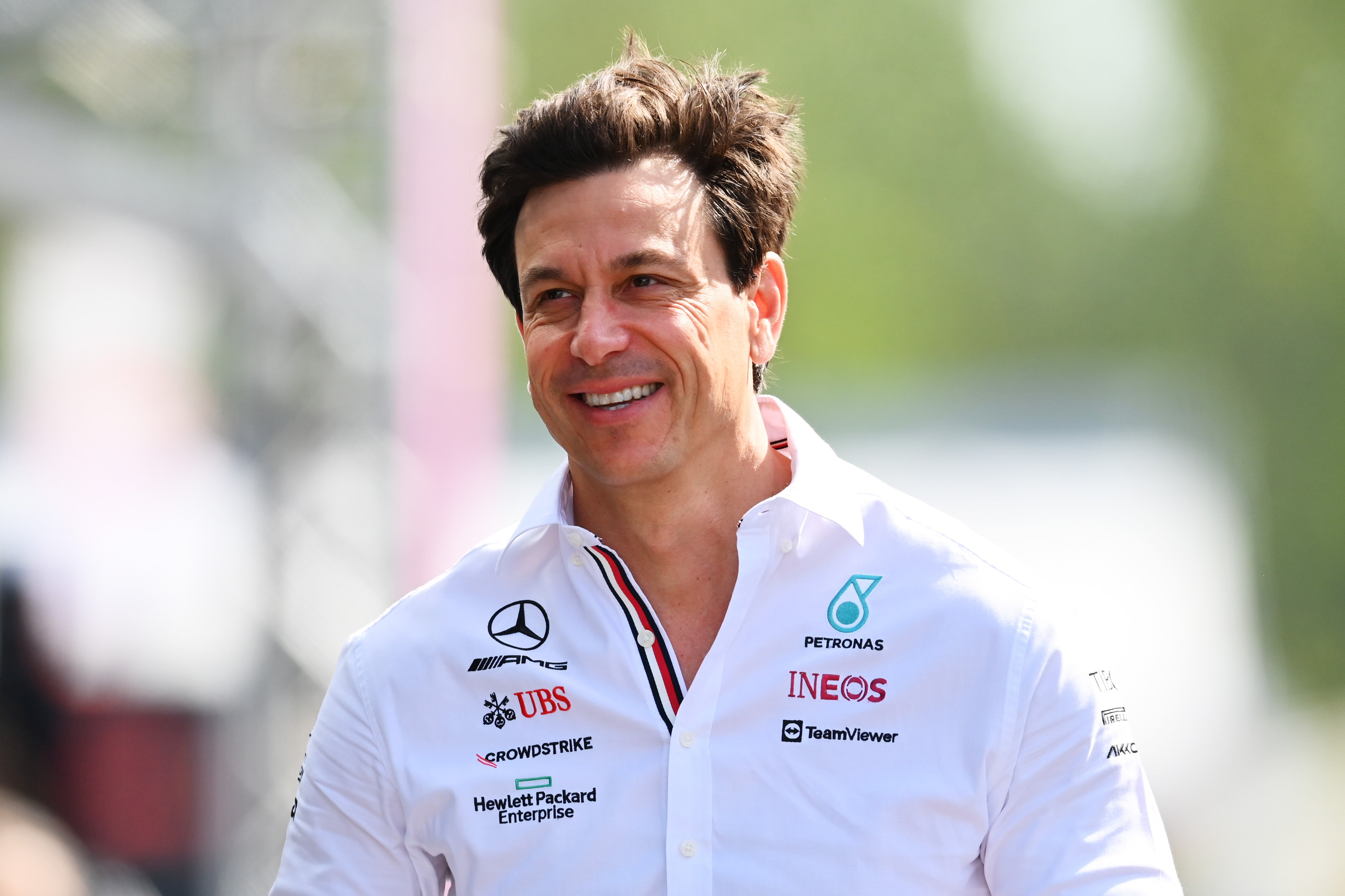 Toto Wolff enjoyed a strong performance from Mercedes in Barcelona