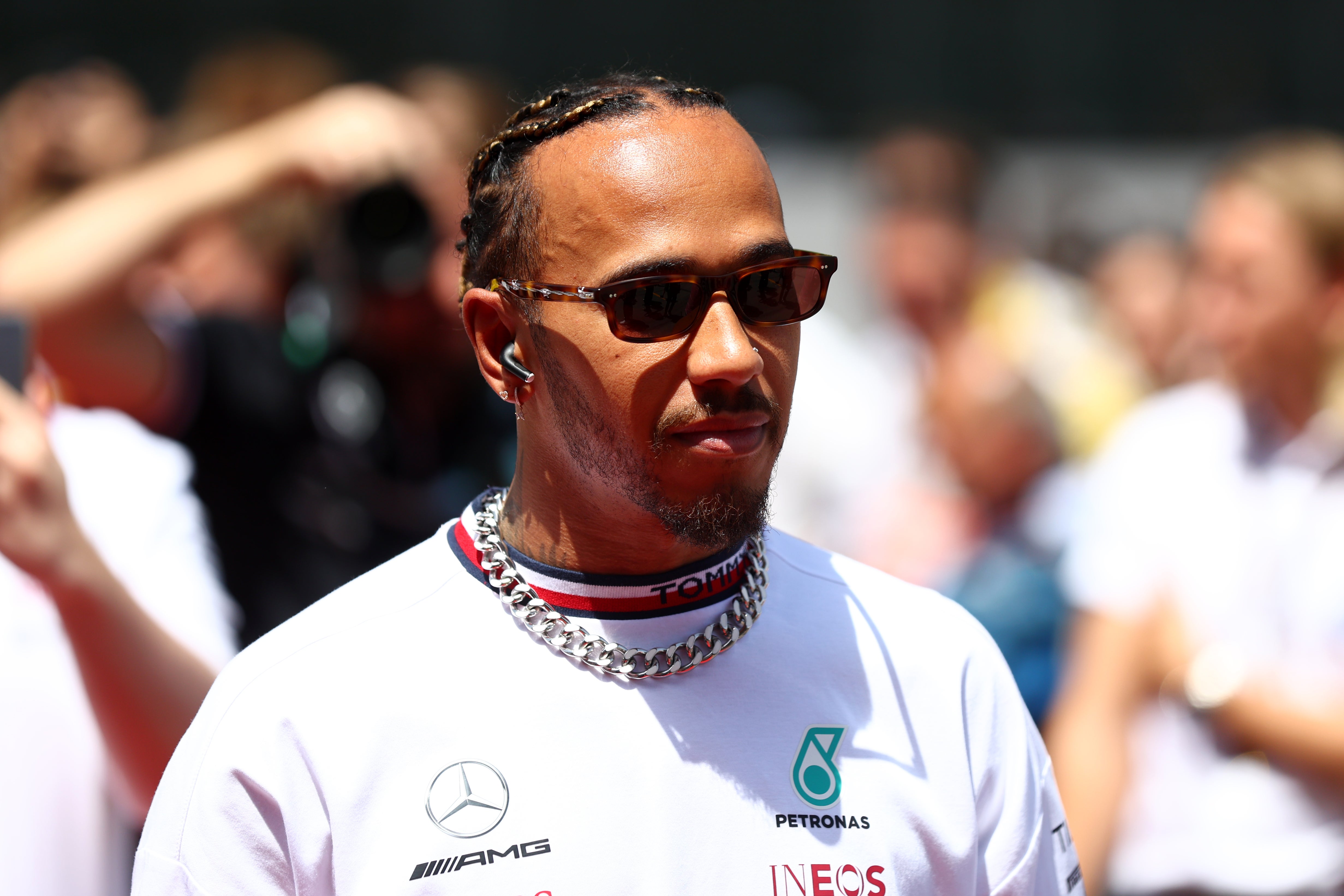 Hamilton finished fifth at Spanish Grand Prix