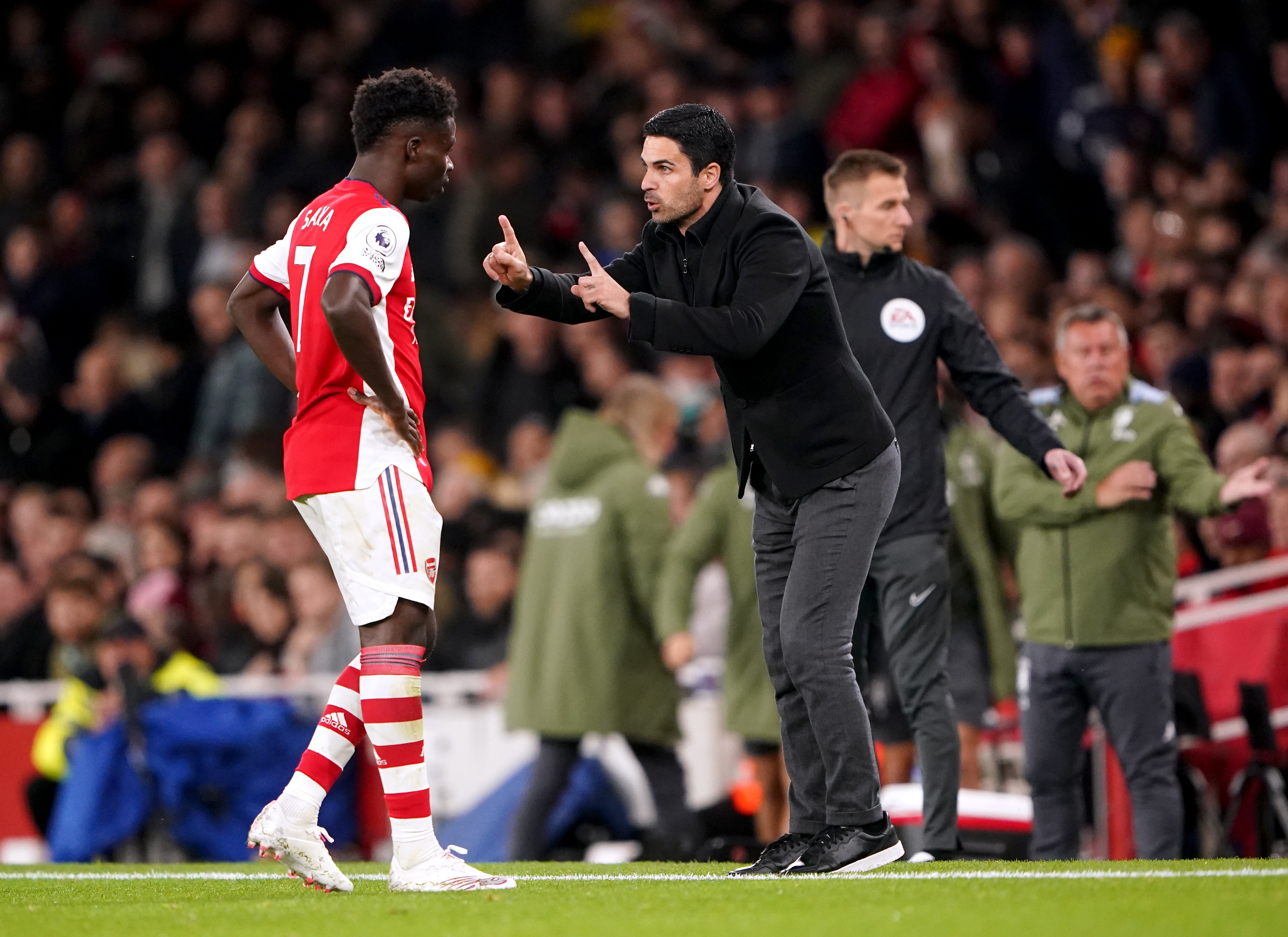 Mikel Arteta’s Arsenal recovered from a slow start to challenge for Champions League qualification (Zac Goodwin/PA)