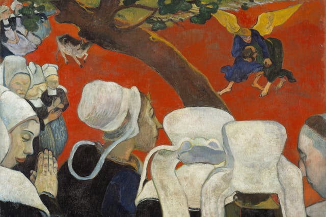 Paul Gauguin’s Vision Of The Sermon1888 (National Gallery/PA)