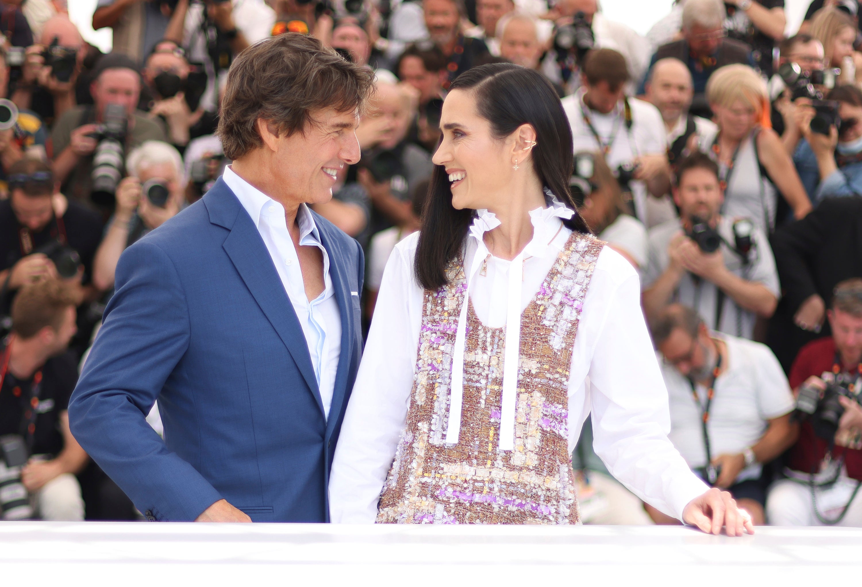 Hollywood megastar Tom Cruise graced the Cannes red carpet for the first time in 30 years to premiere ‘Top Gun: Maverick’