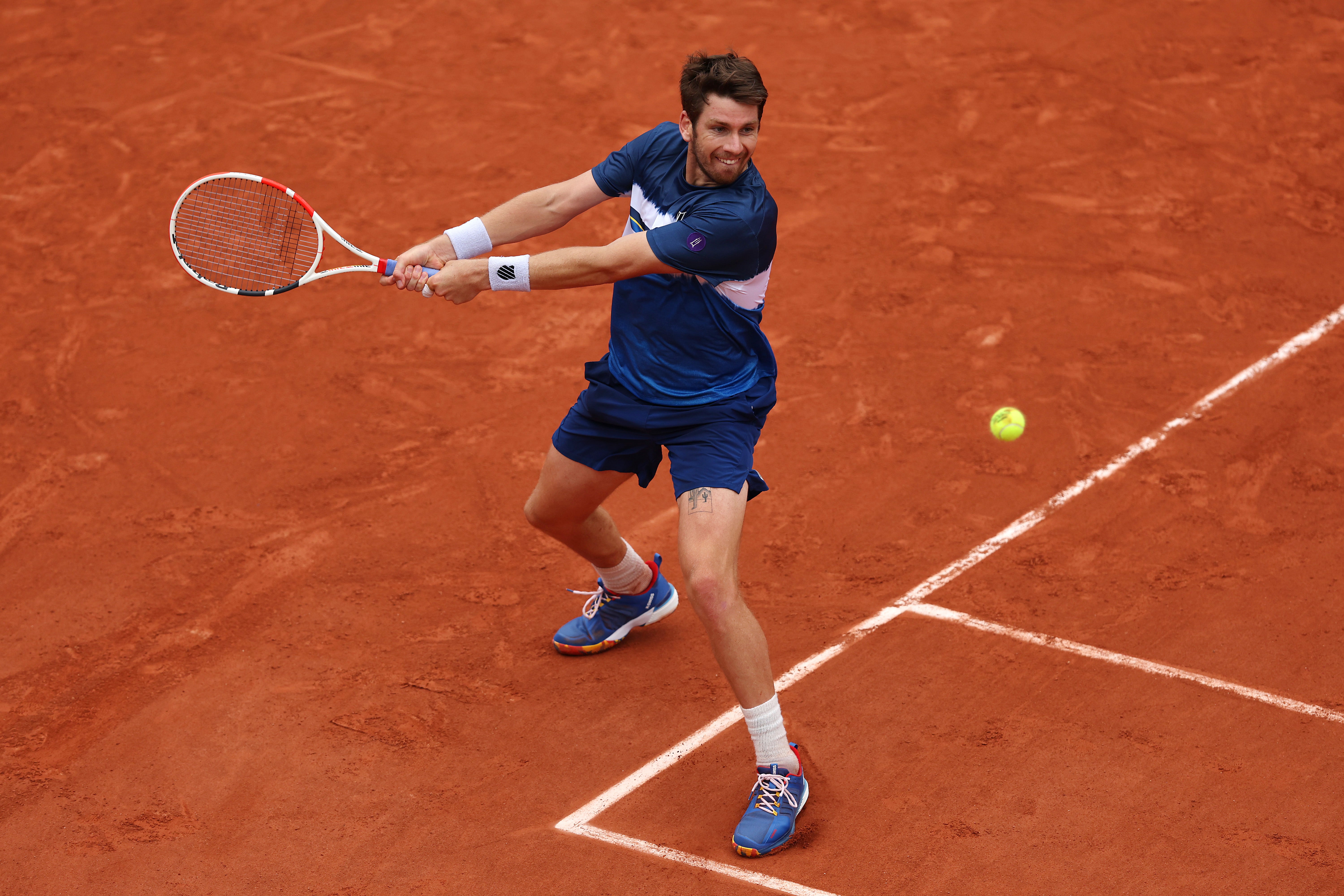 Cameron Norrie is the leading British player at Roland Garros this year