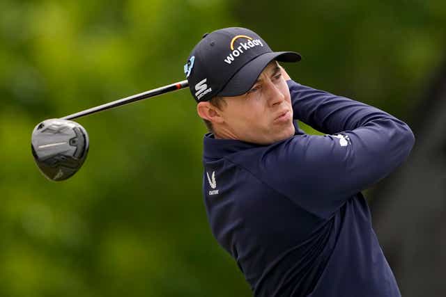 Matt Fitzpatrick missed out on a play-off for the US PGA Championship by two shots (Matt York/AP)