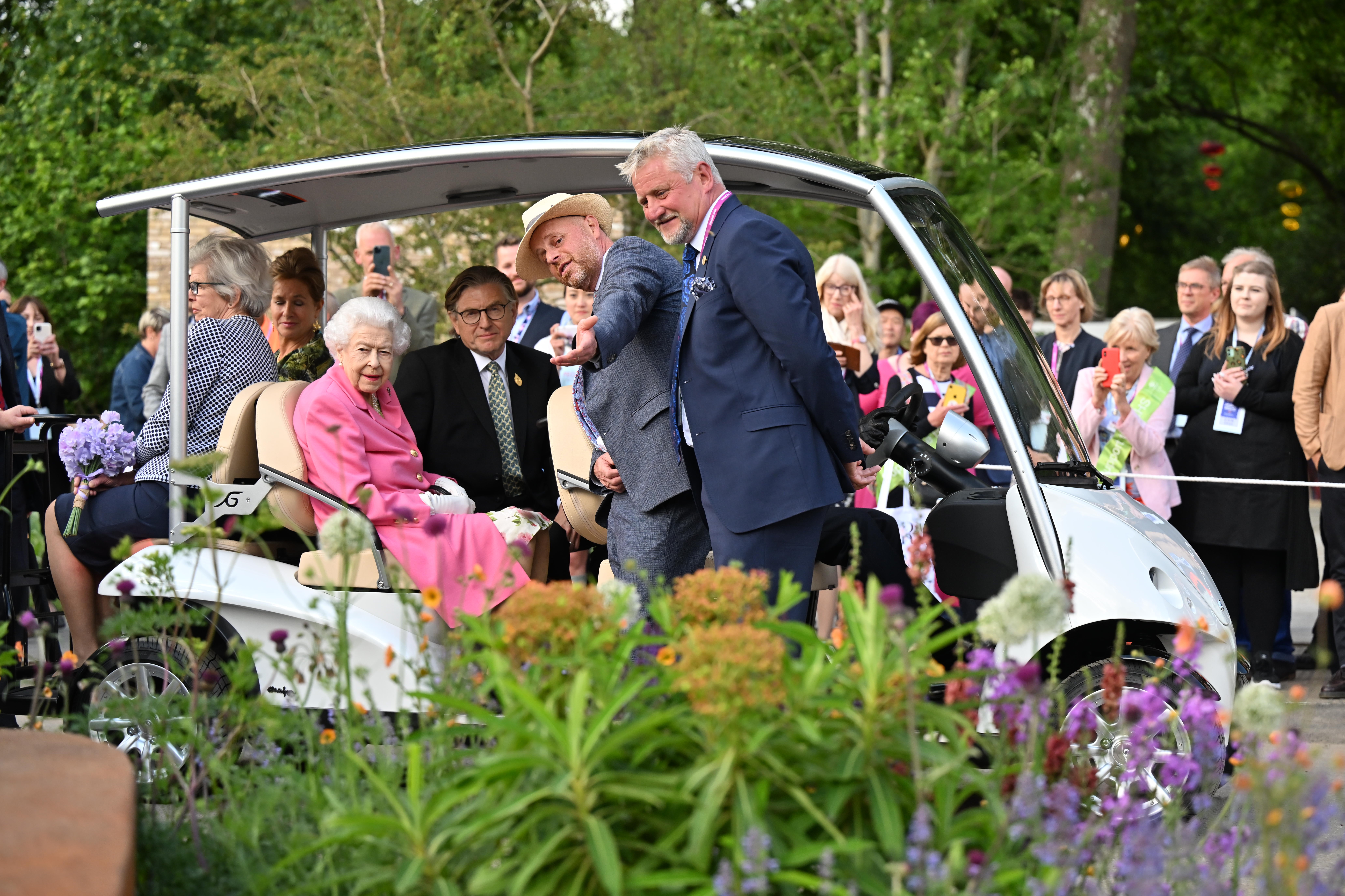 The Queen’s has attended the annual flower show more than 50 times
