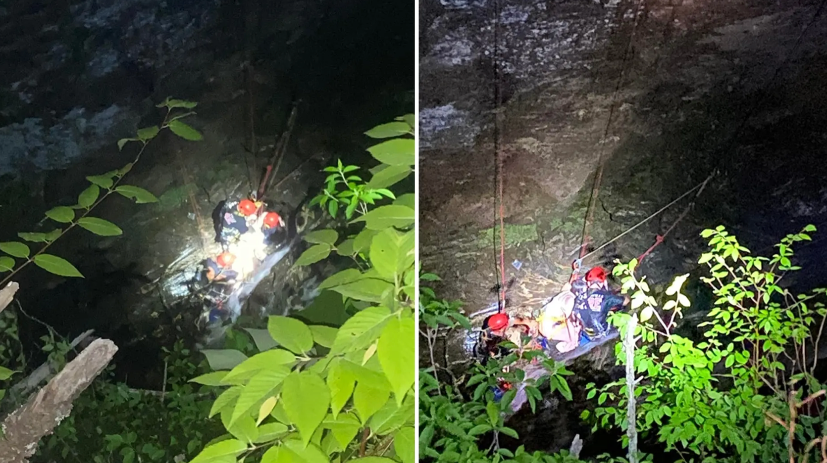 The six hour mission to rescue a 17 year old hiker was described as a ‘miracle'
