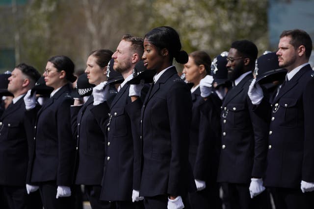 Police chiefs have laid out new plans to tackle racism within forces and boost the number of black officers and staff (Yui Mok/PA)