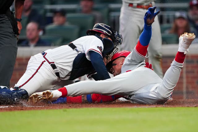 Phillies Braves Baseball