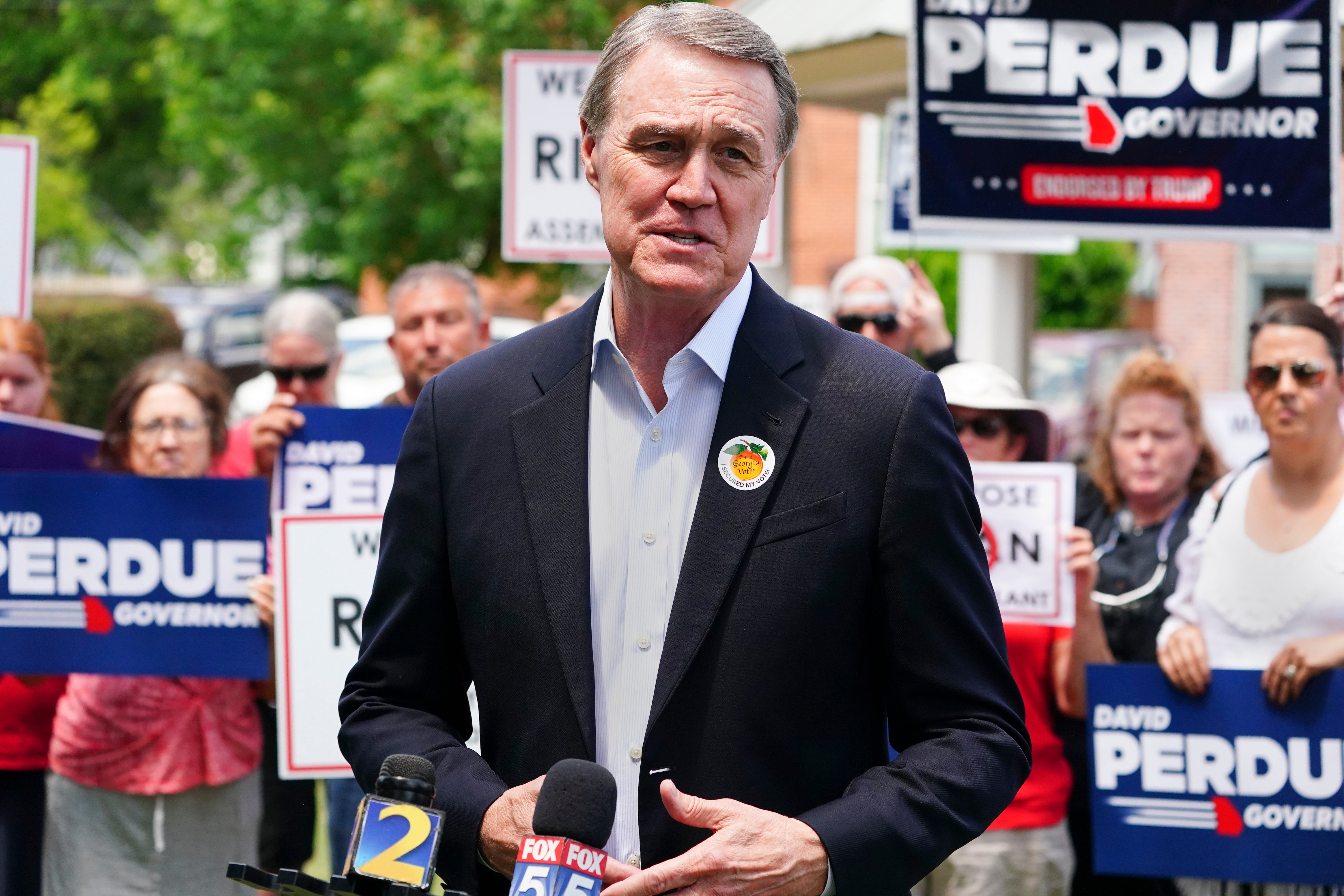 Like Loeffler, David Perdue lost his runoff election