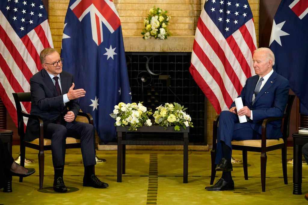 Australian prime minister attacks China at Quad and backs Biden’s stand on Taiwan