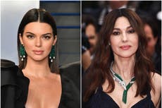 Kendall Jenner channels Monica Bellucci’s iconic Cannes look 25 years on