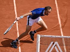 French Open 2022 LIVE: Tsonga in action after Medvedev wins - latest scores, updates and results 