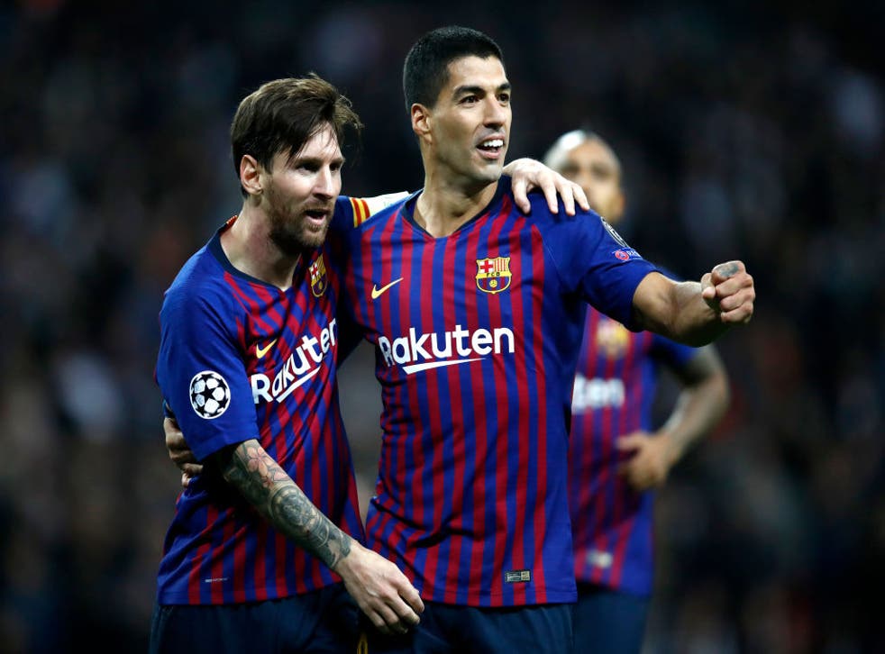 <p>Suarez and Messi could play together </p>