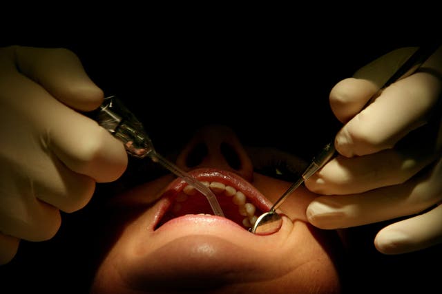 The NHS dental system is “failing” and has left millions of people struggling to get the care they need, MPs have been told (PA)