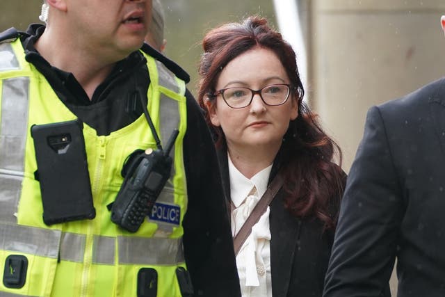 Former police officer Nicola Short gave evidence at the inquiry (Andrew Milligan/PA)