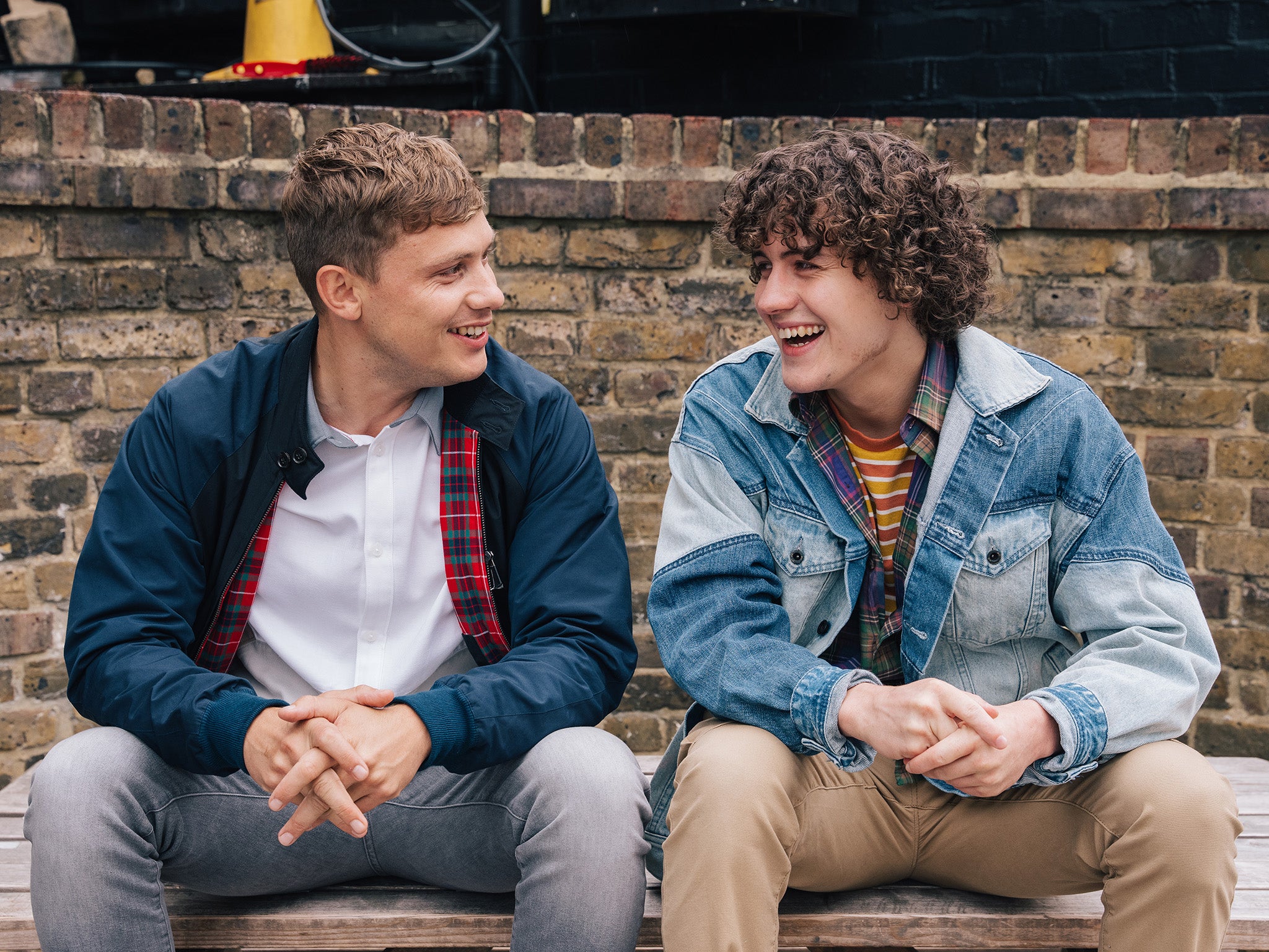 Jon Pointing and Dylan Llewellyn in ‘Big Boys'