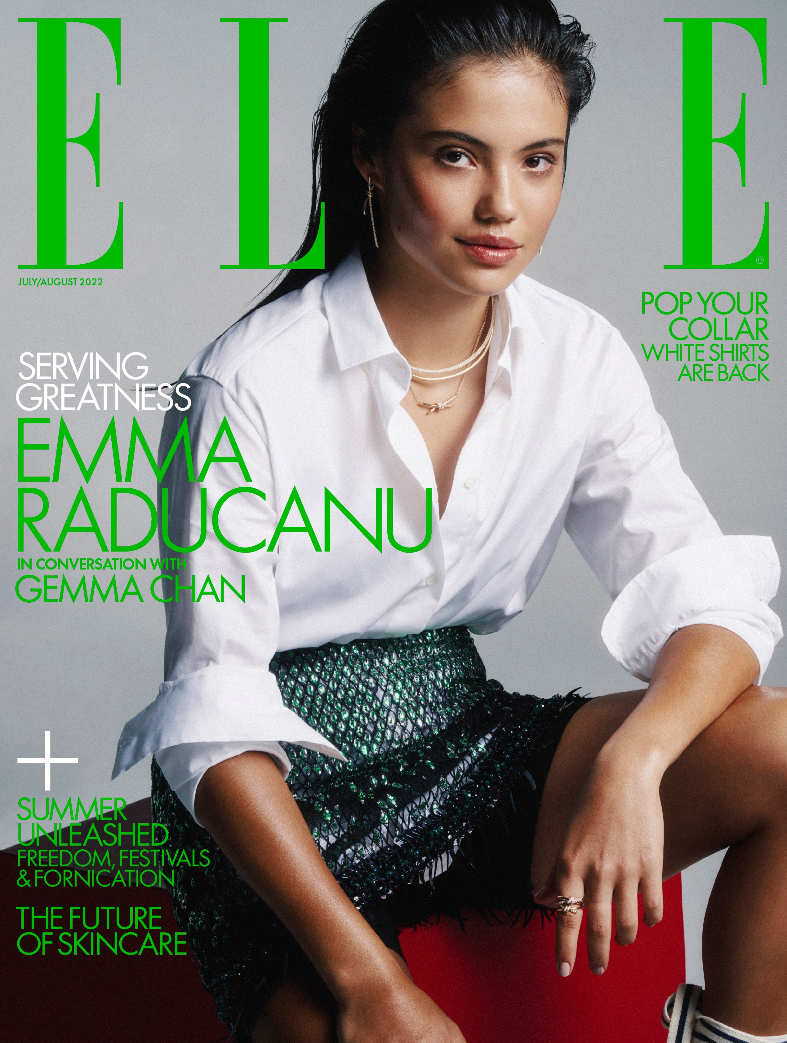 Emma Raducanu features in next month’s copy of Elle UK
