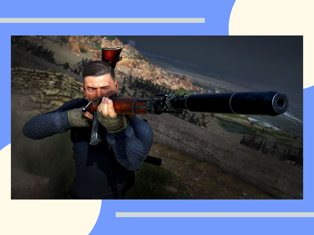 <p>Play as WW2 sniper Karl Fairburne </p>