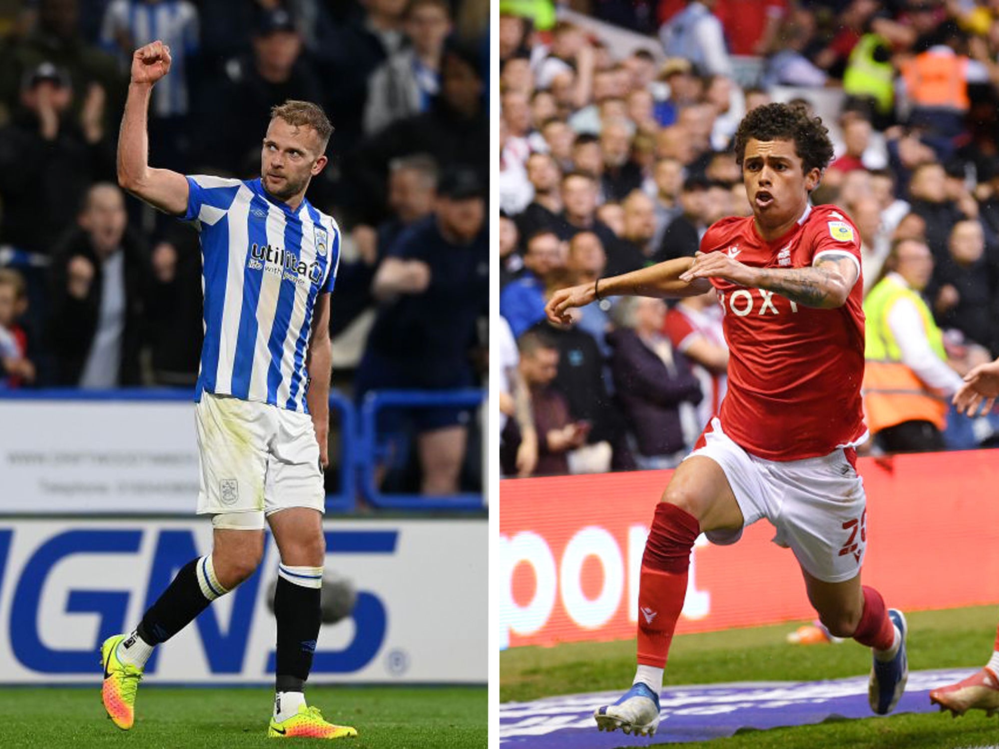 Huddersfield Town face Nottingham Forest in the Championship play-off final