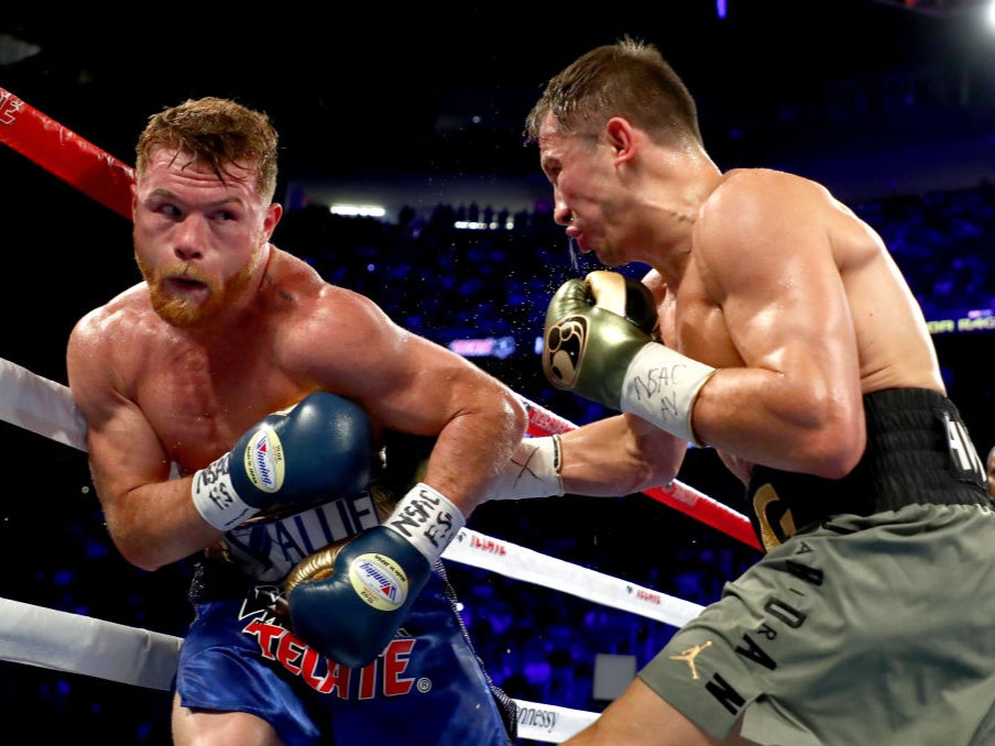 Canelo and Golovkin’s first fight was controversially ruled a draw