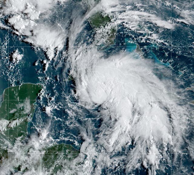 <p>A photo of Tropical Storm Ida last year before it hit the US. This year’s hurricane season is expected to be intense, according to NOAA</p>