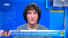 Florida high school graduate uses ‘curly hair’ as code for ‘gay’ after being censored in commencement speech