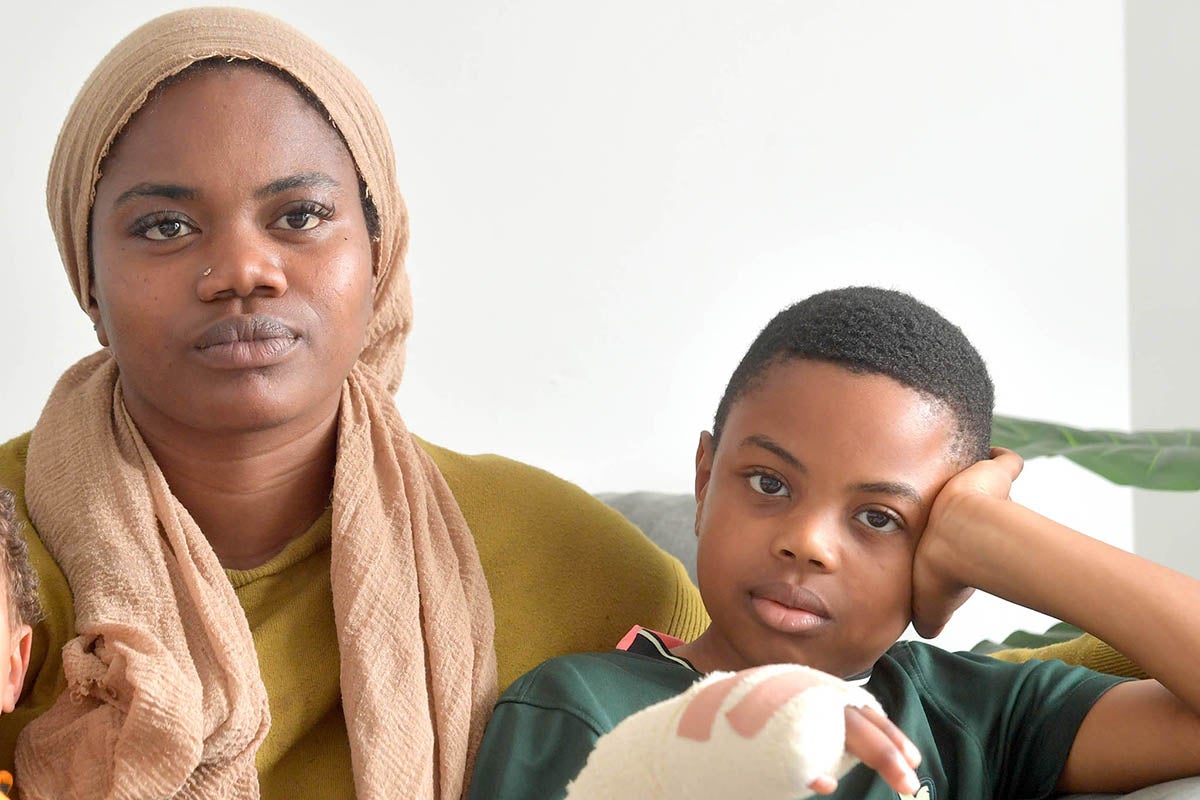 Mum considers legal action after police drop bullying probe into Black boy who lost finger