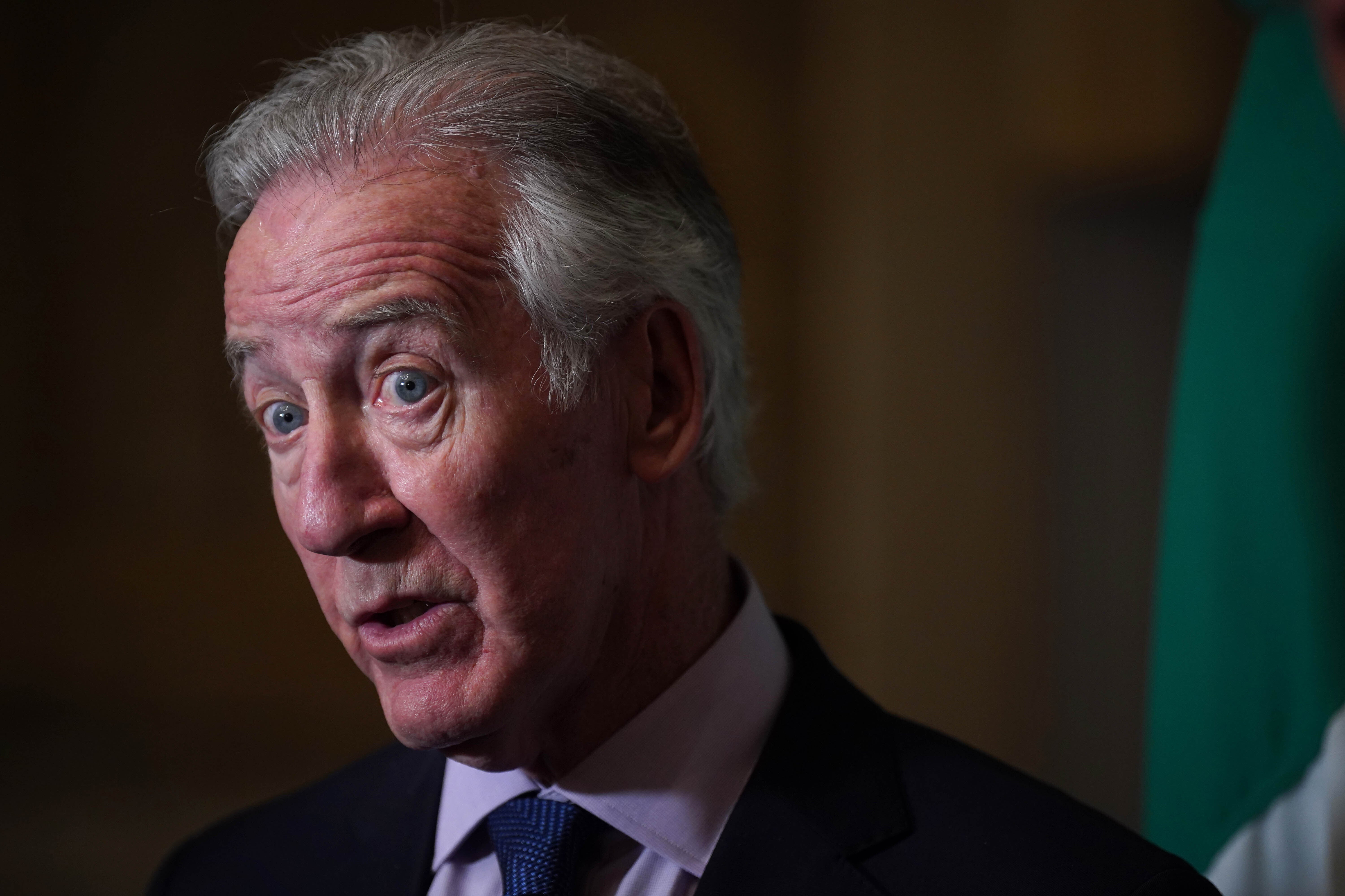 Senior US Democrat Richard Neal spoke to the media at Iveagh House (Niall Carson/PA)