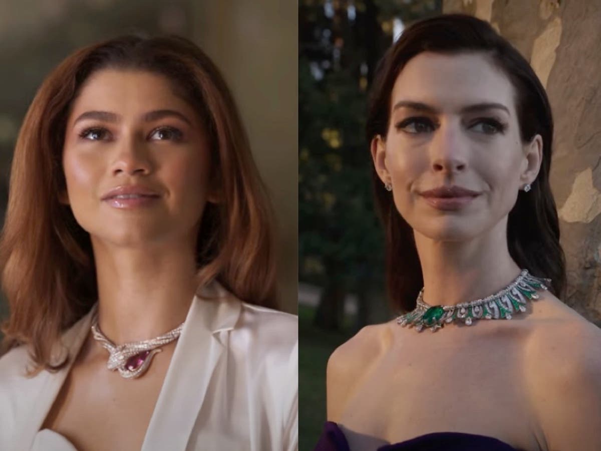 Anne Hathaway and Zendaya praised as 'iconic' after starring in Bulgari  short film together | The Independent