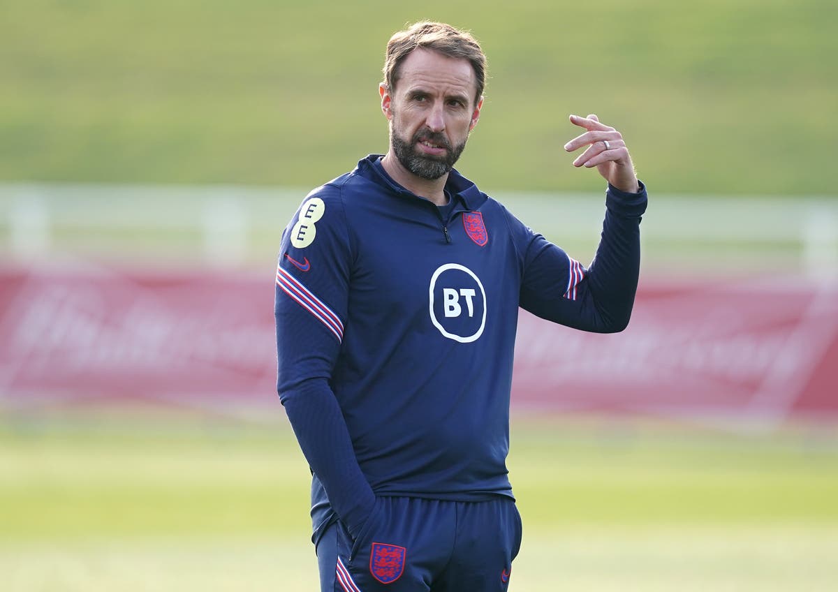 Gareth Southgate says playing behind closed doors embarrassing for England