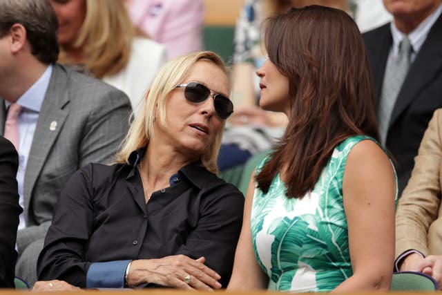 Martina Navratilova would never consider skipping Wimbledon due to the lack of ranking points (Adam Davy/PA)