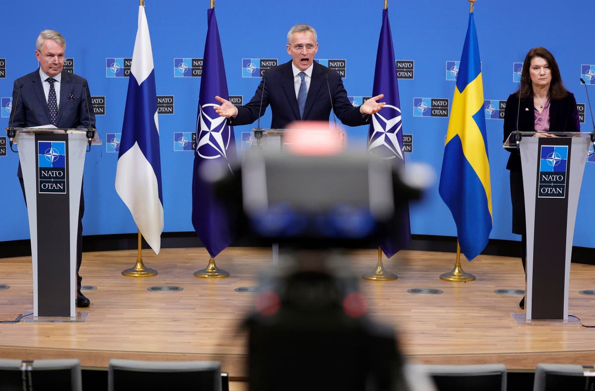 В нато ли швеция. Глава НАТО 2022. Швеция и Финляндия вступление в НАТО. Министр обороны Финляндии генеральный секретарь НАТО Столтенберг.