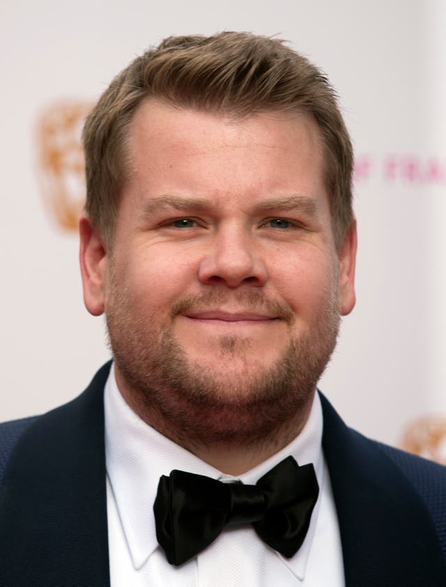 James Corden said the thought of his child being in a school shooting is “beyond comprehension as a human being” (Hannah McKay/PA)