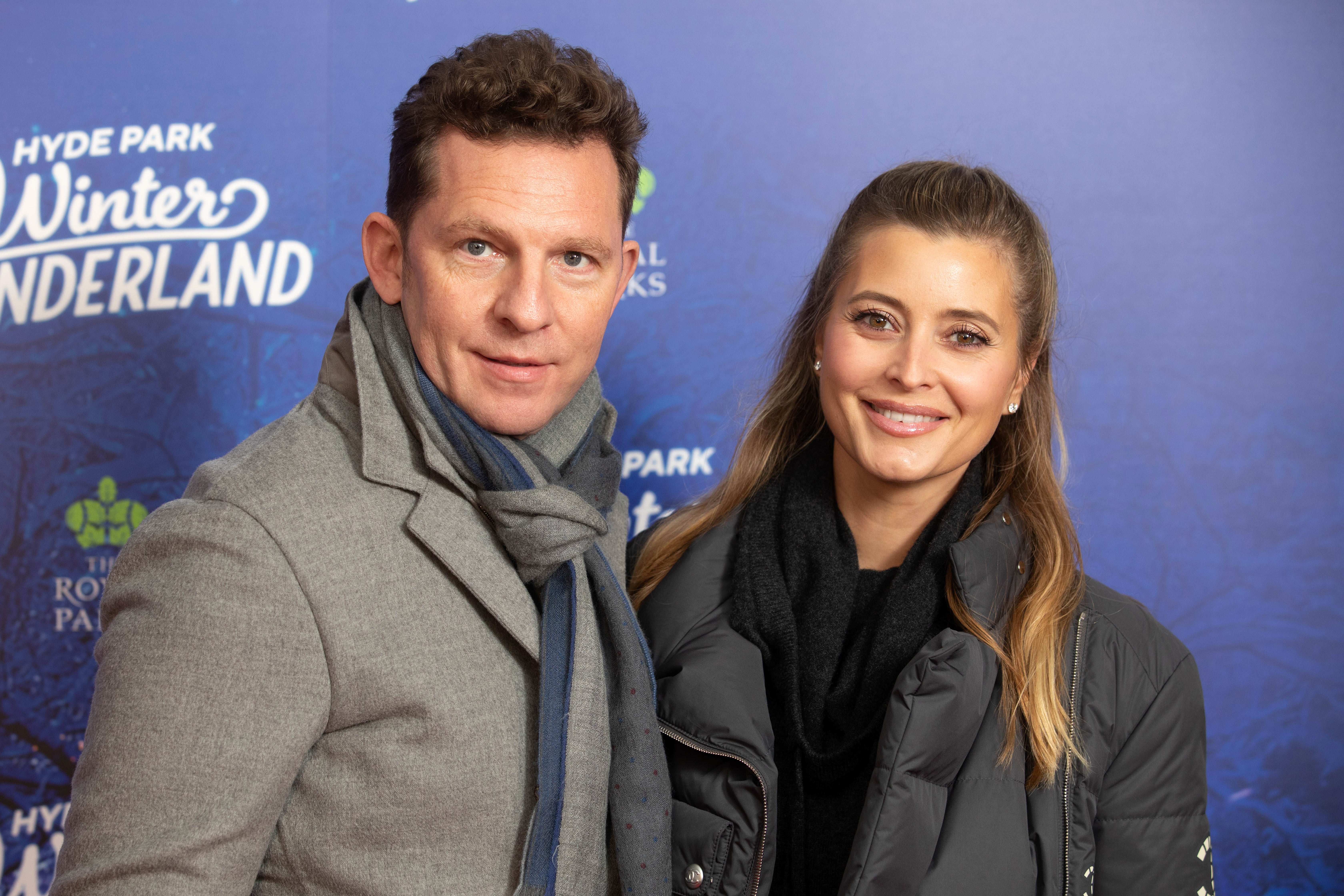 Nick Candy, left, with wife Holly Valance