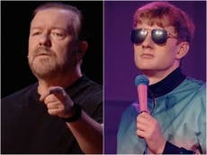 ‘10 solid minutes just slagging off transgender people’: James Acaster clip resurfaces after Ricky Gervais special