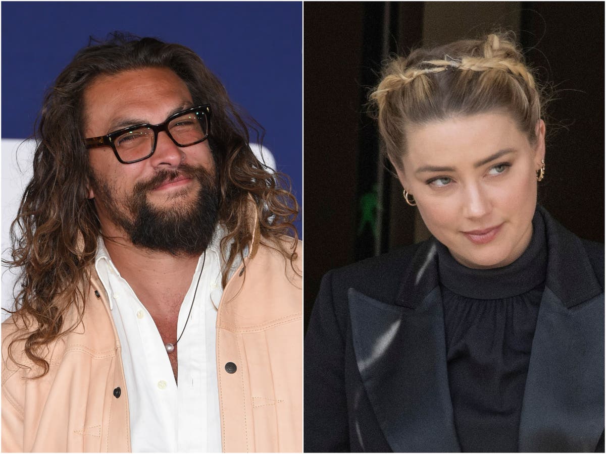 Jason Momoa shares photos from The Last Manhunt that take place as Aquaman 2 co-star Amber Heard’s trial continues
