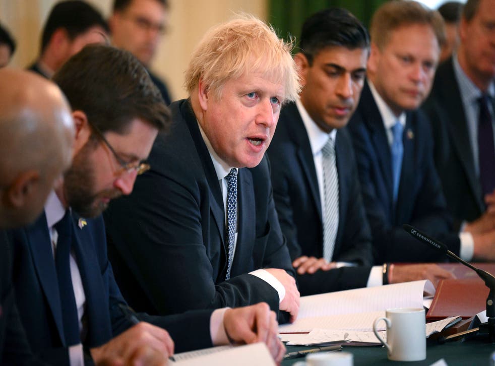 <p>Boris Johnson and Rishi Sunak are expected to sign off package of measures on cost-of-living crisis</p>