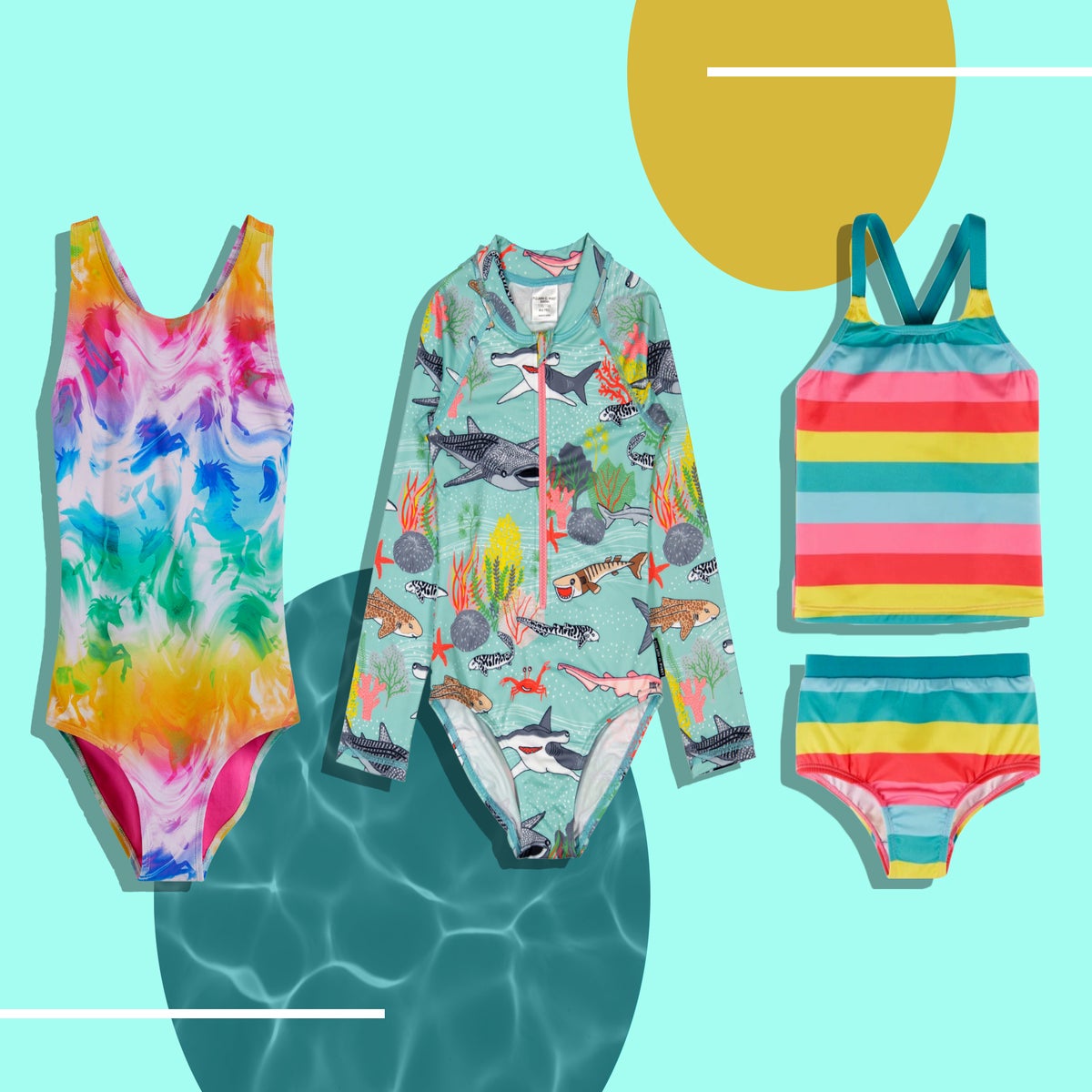Swimsuits and swimming costumes, Girls