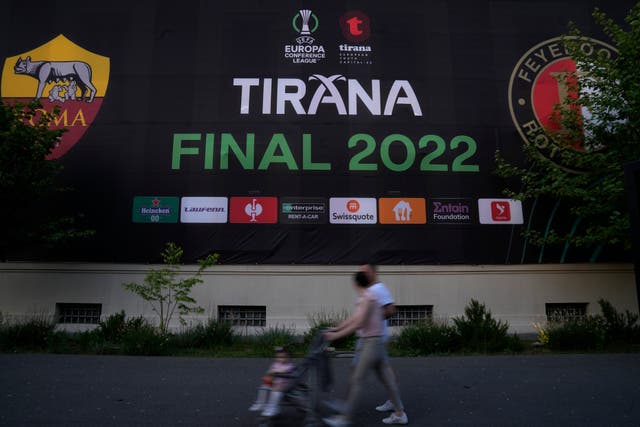 Albania Soccer Europa Conference League Final