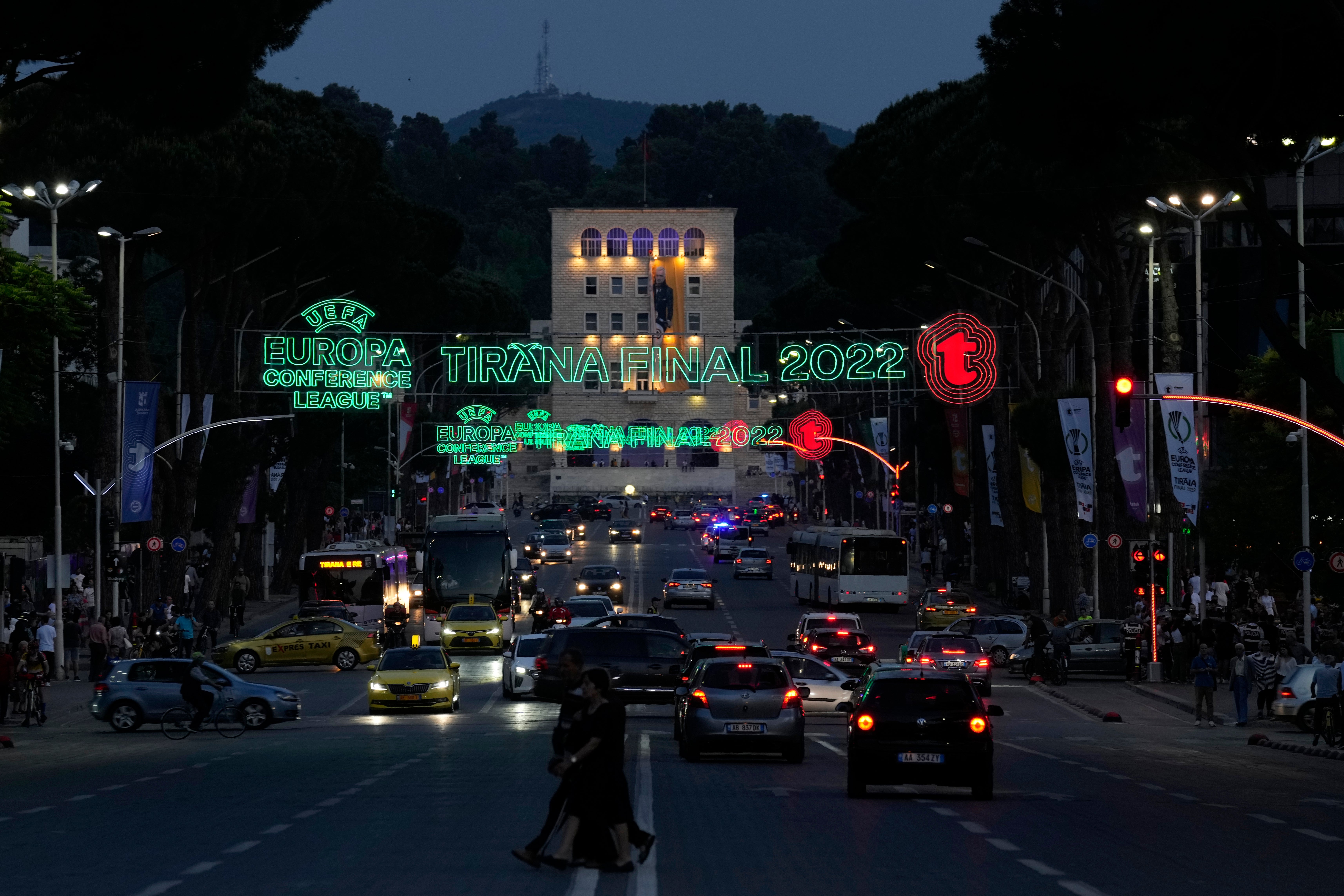 Albania Soccer Europa Conference League Final