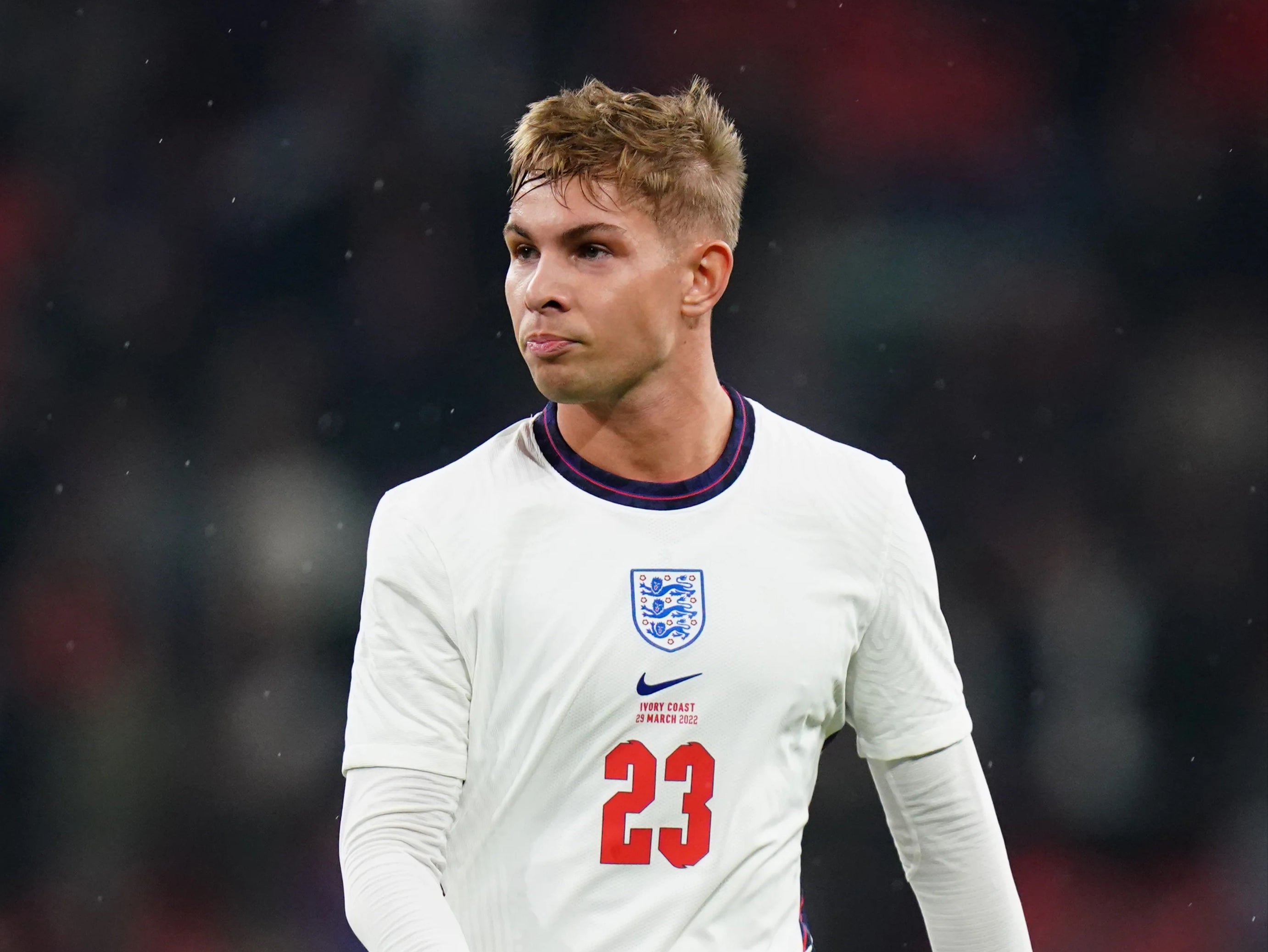 Emile Smith Rowe has returned to the England Under-21s squad ahead of crucial Euro 2023 qualifiers