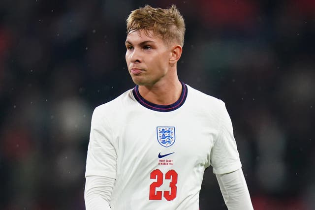 Emile Smith Rowe has returned to the England Under-21s squad ahead of crucial Euro 2023 qualifiers