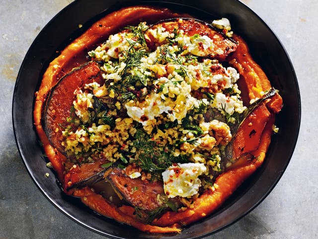 <p>This pumpkin dish is spicy, crunchy, sweet, creamy – and totally delicious</p>