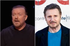 Ricky Gervais addresses ‘lovely man’ Liam Neeson’s racism controversy during Netflix special SuperNature